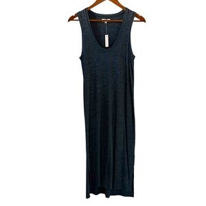 Madewell NEW Tank Maxi Dress In Blue Size S